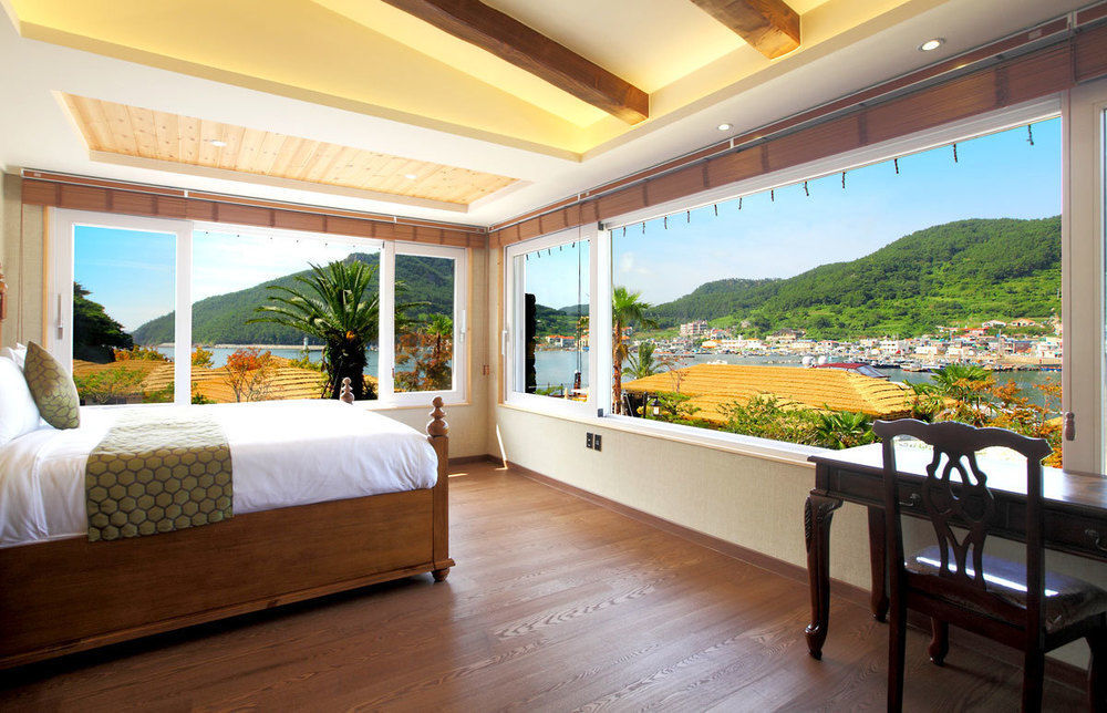 Hansan Marina Hotel & Resort Tongyeong Exterior foto