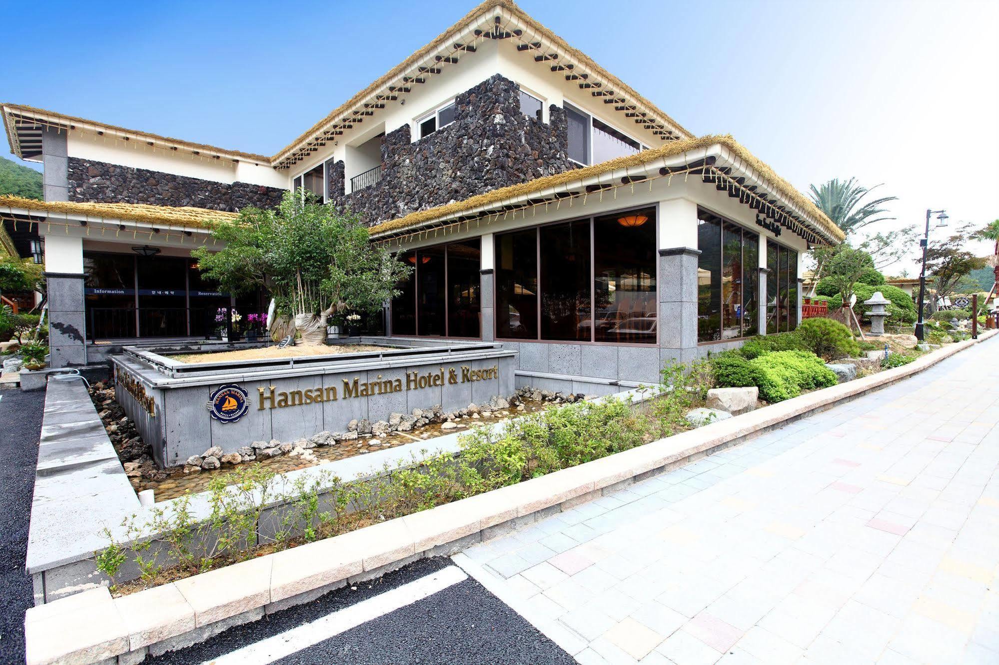 Hansan Marina Hotel & Resort Tongyeong Exterior foto